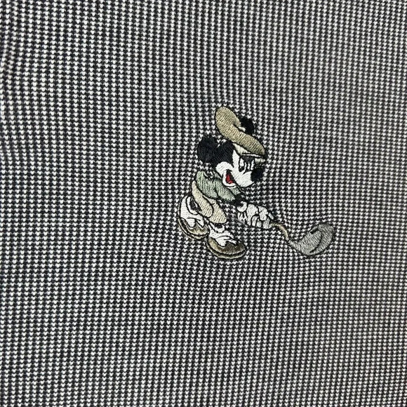 VTG The Disney Store Sm/Med Black & White Mickey Mouse Summer Casual Y2K Unisex - Picture 3 of 9